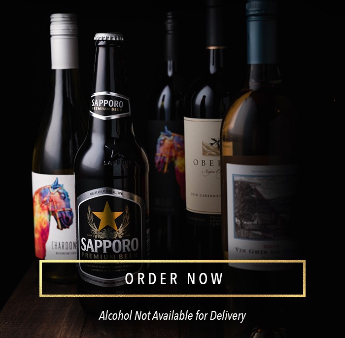 ORDER NOW  Alcohol not available for delivery.