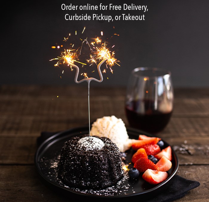 Order online for Free Delivery, Curbside Pickup, or Takeout